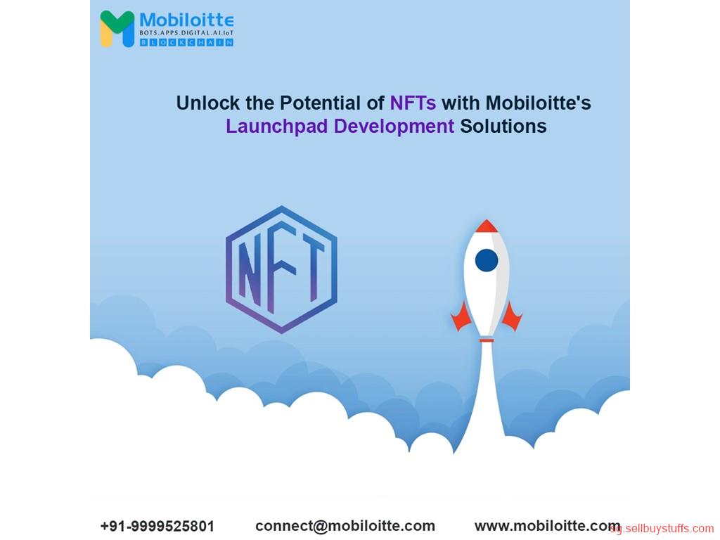 second hand/new: Unlock the Potential of NFTs with Mobiloitte's Launchpad Development Solutions