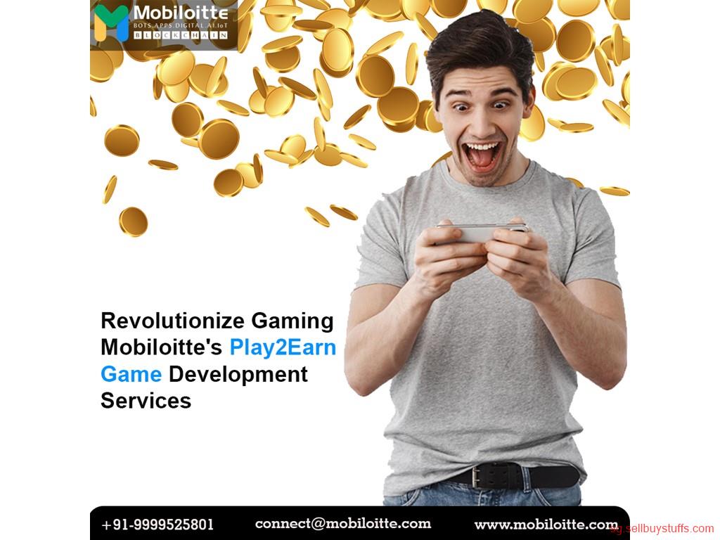 second hand/new: Revolutionize Gaming: Mobiloitte's Play2Earn Game Development Services