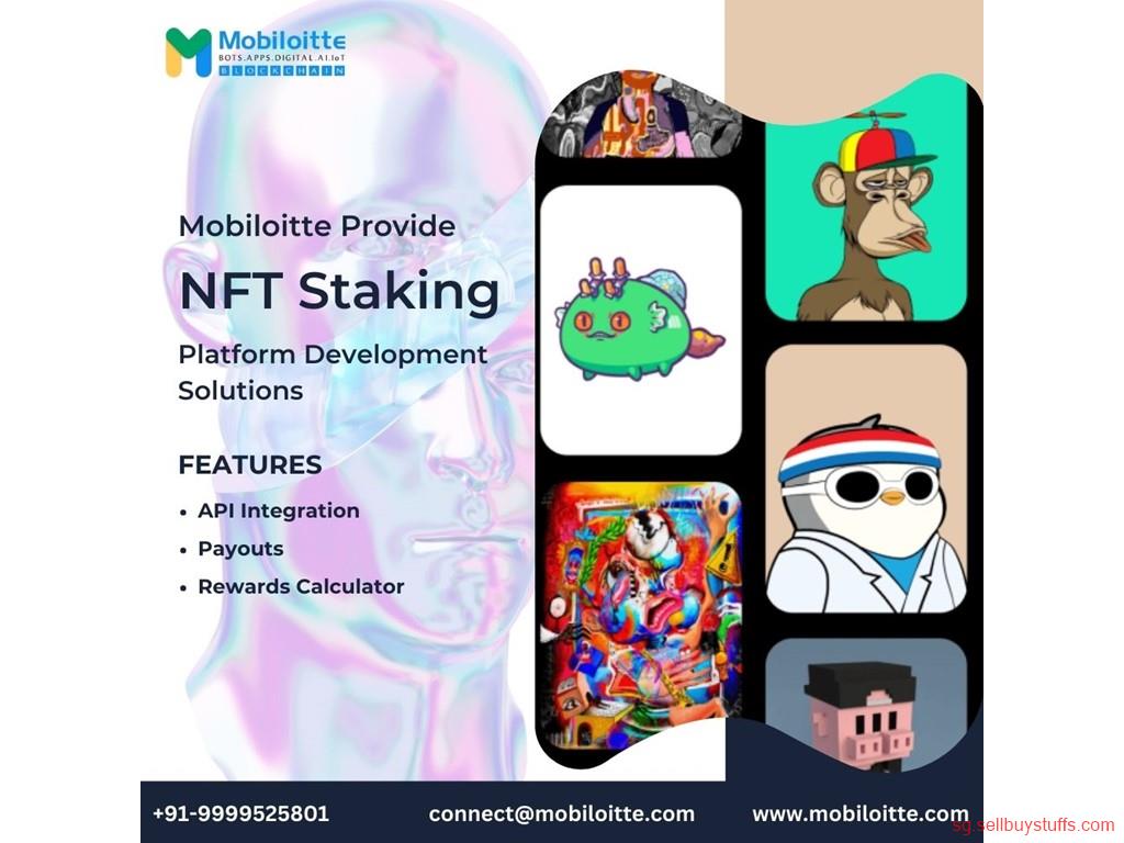 second hand/new: Mobiloitte  Provide NFT Staking Platform Development Solutions