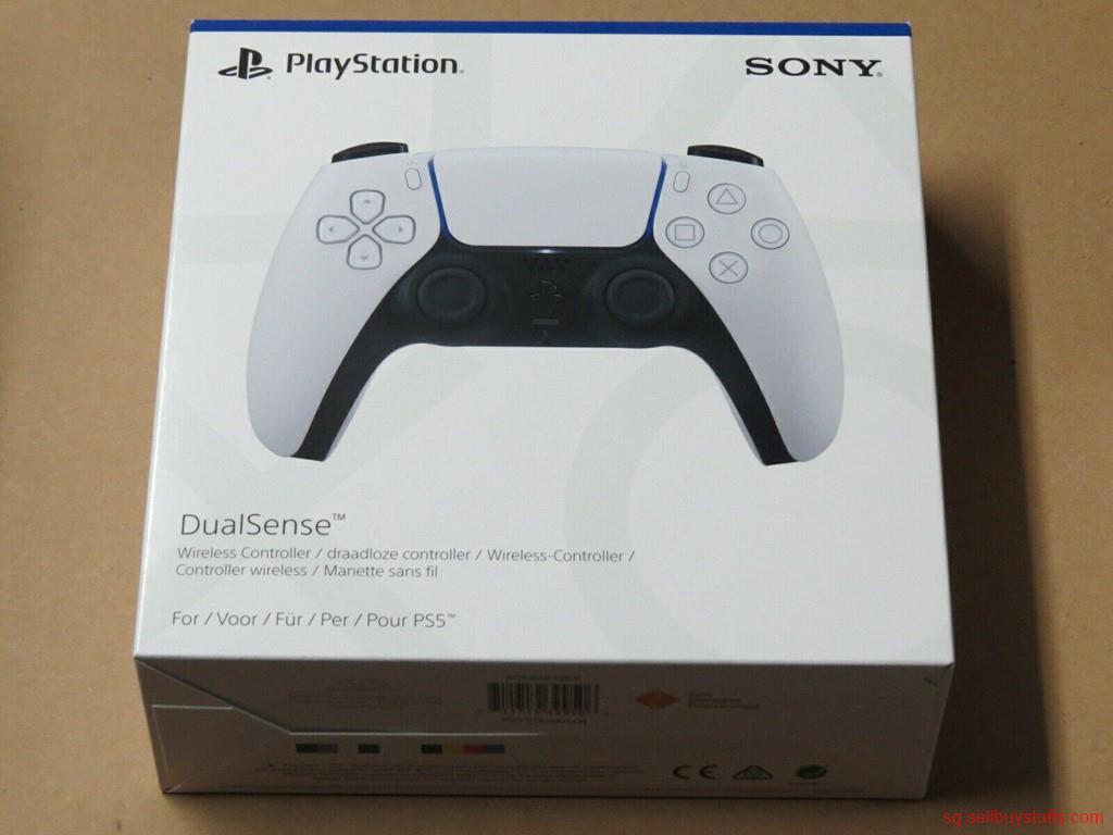 second hand/new: SONY PLAYSTATION 5 DISC VERSION BUNDLE W/ EXTRA CONTROLLER & SPIDERMAN GAME