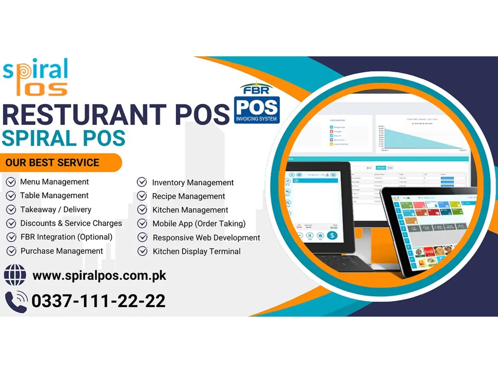 second hand/new: Point of Sale Software for Restaurants, Cafes & Food Points-cloud Based POS-Spiral POS
