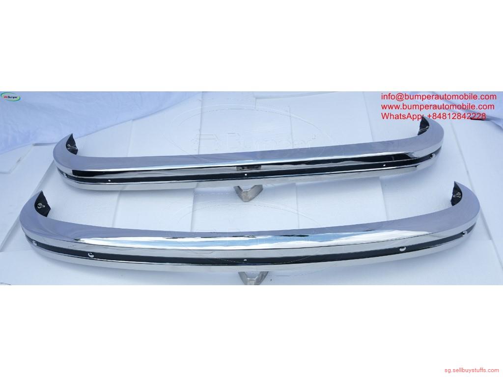 second hand/new: Volkswagen Type 3 bumper (1970-1973) in stainless steel  (VW Type 3 Stoßfänger)