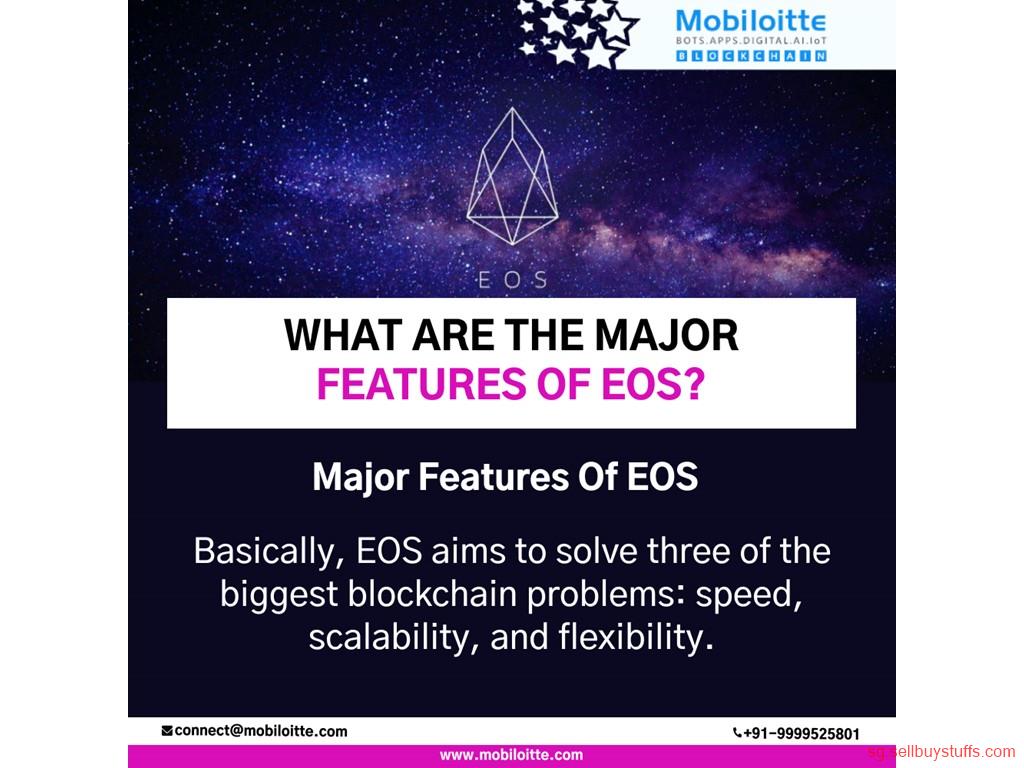 second hand/new: Mobiloitte Offers Expert EOS Blockchain Development Services