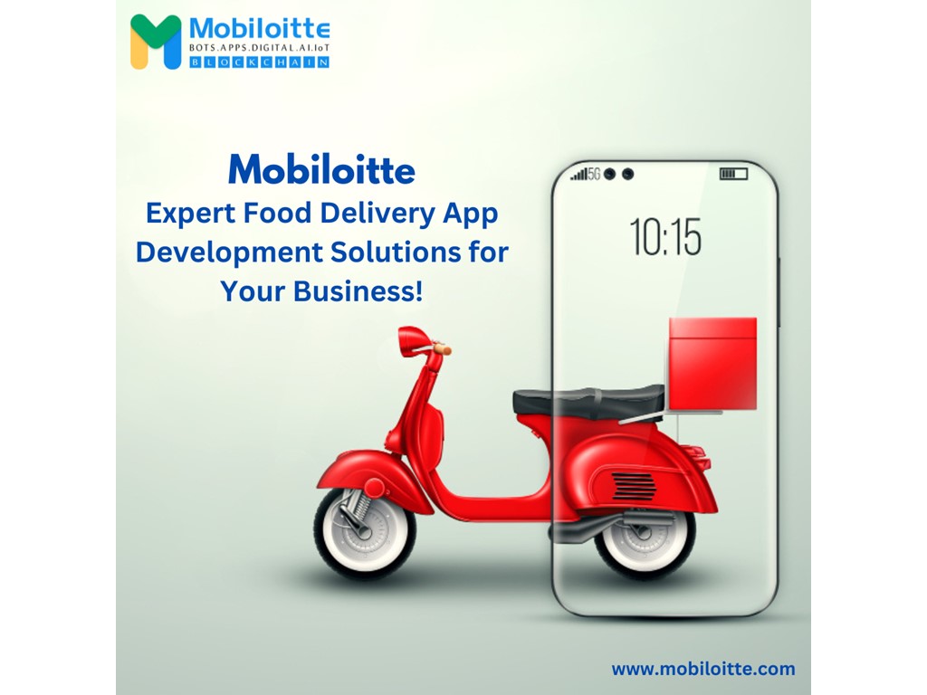second hand/new: Mobiloitte Expert Food Delivery App Development Solution For Your Business
