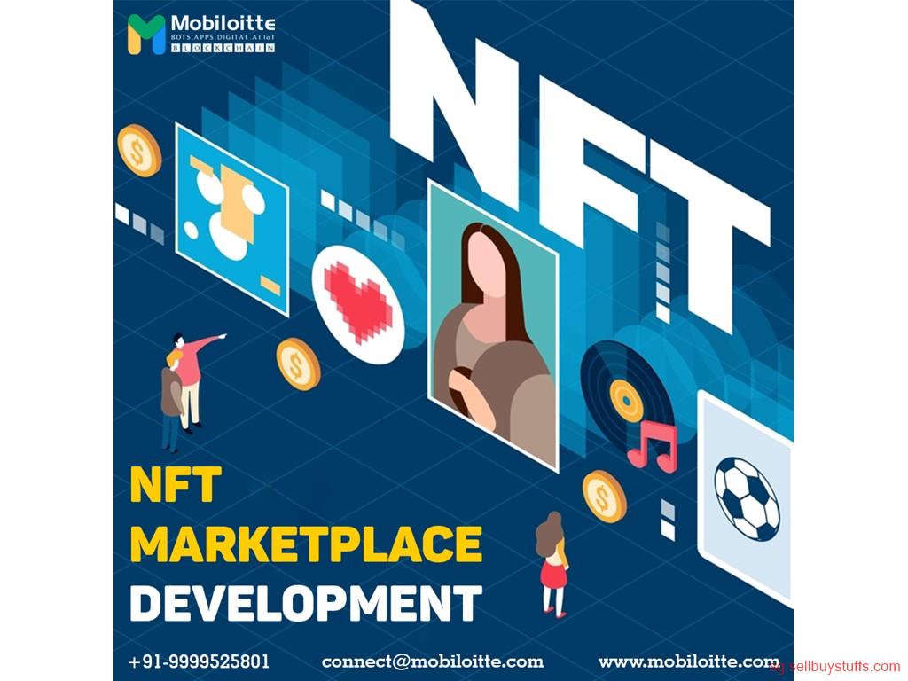 second hand/new: Unlock the Future: NFT Marketplace Development Services by Mobiloitte!