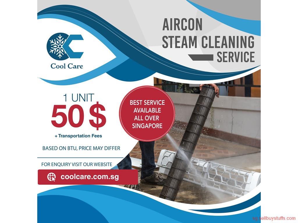 second hand/new: aircon steam cleaning