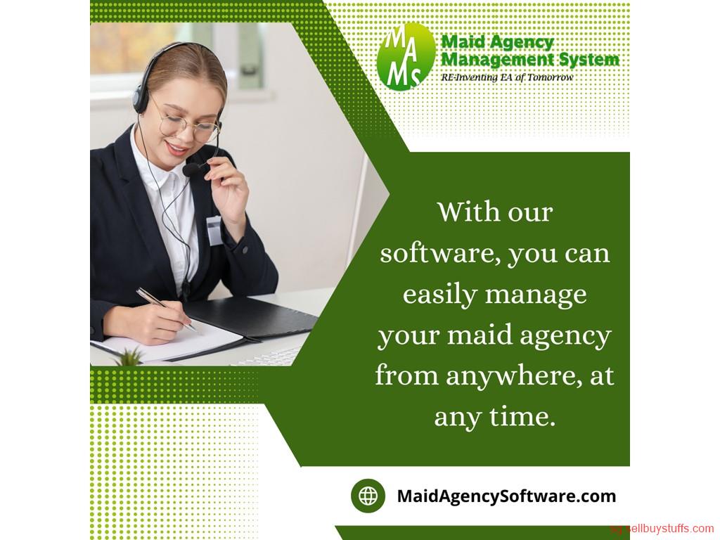 second hand/new: Maid agency management software system