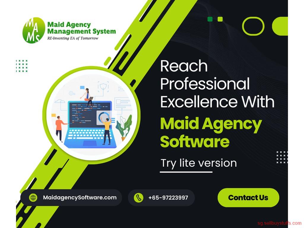 second hand/new: Our Maid Agency Management System helps you run your business 