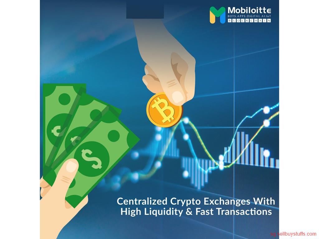 second hand/new: Mobiloitte's Centralized Crypto Exchange Development!