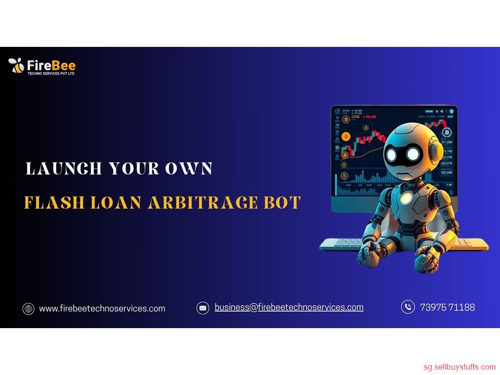 second hand/new: Flash Loan Arbitrage Bot Development | Firebee Techno Services