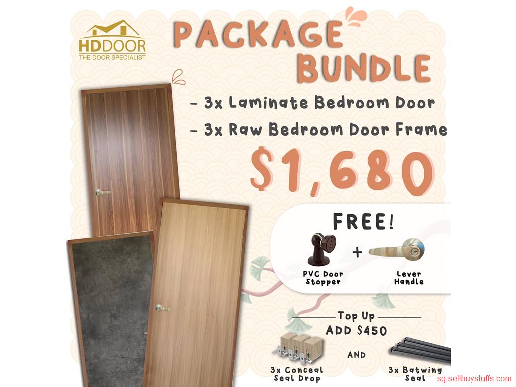second hand/new: Pretty Laminate Bedroom Doors with Frames